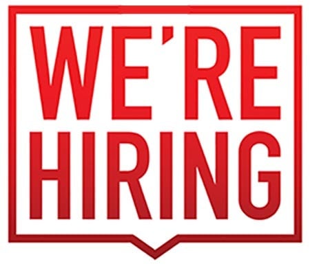 We're Hiring